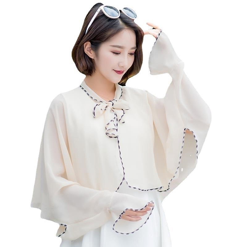 Summer Clothing Wraps - Outdoor Reiten Cashew Druck Sonnenschutz Ärmel