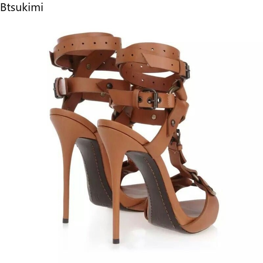 Sexy Kreuzriemen-Gladiatorensa – Summer Clothing Stores Bewertung und Preis