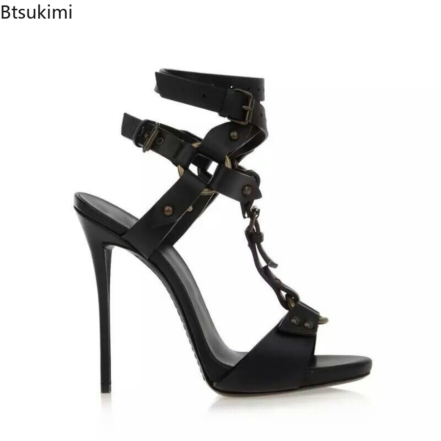 Sexy Kreuzriemen-Gladiatorensa – Summer Clothing Stores Bewertung und Preis