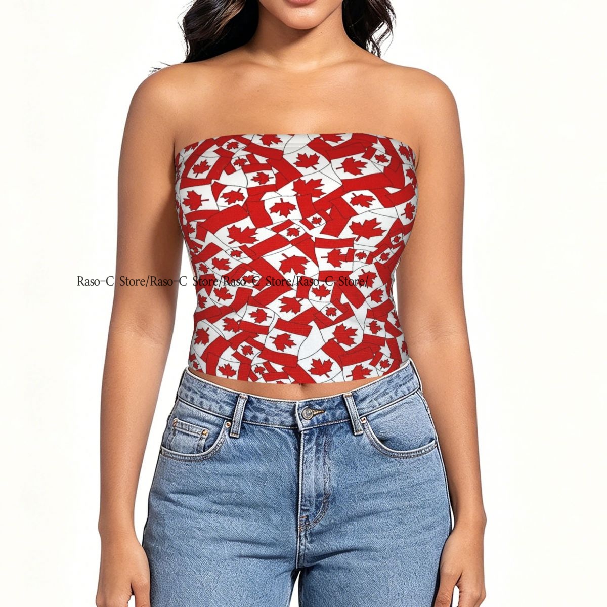 Damen Block Crop Slim Tube Top – Summer Clothing Women Canada Bewertung und Preis